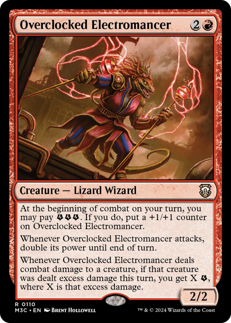 Overclocked Electromancer [Modern Horizons 3 Commander] | Cards and Coasters CA