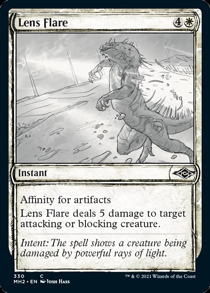 Lens Flare (Sketch) [Modern Horizons 2] | Cards and Coasters CA