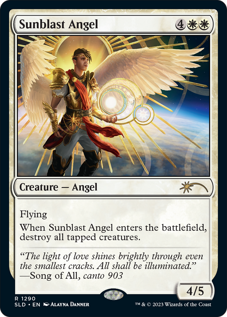 Sunblast Angel [Secret Lair Drop Series] | Cards and Coasters CA