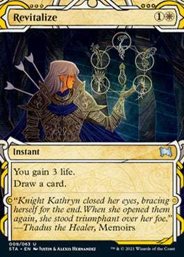 Revitalize (Foil Etched) [Strixhaven: Mystical Archive] | Cards and Coasters CA