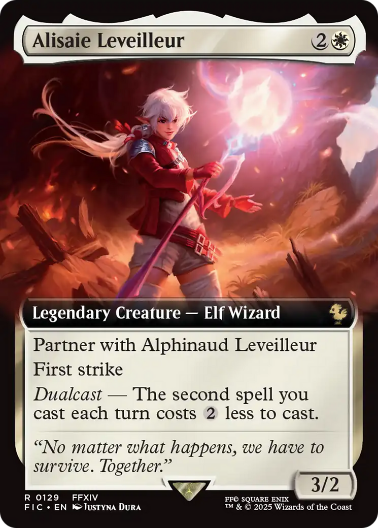 Alisaie Leveilleur (Extended Art) [FINAL FANTASY Commander] | Cards and Coasters CA