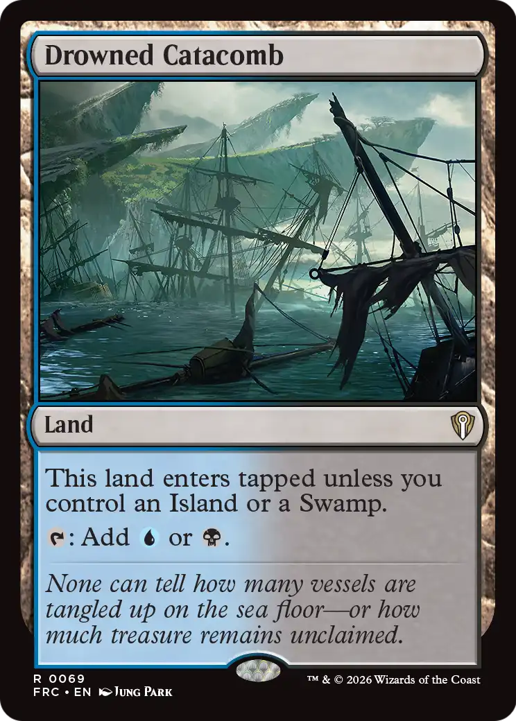 Drowned Catacomb [Reality Fracture Commander] | Cards and Coasters CA