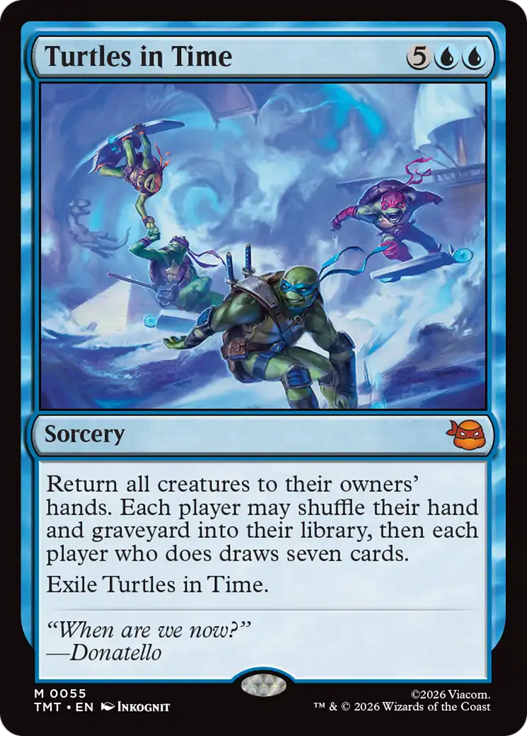 Turtles in Time [Teenage Mutant Ninja Turtles] | Cards and Coasters CA