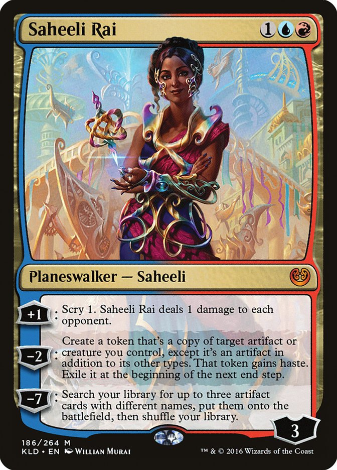 Saheeli Rai [Kaladesh] | Cards and Coasters CA