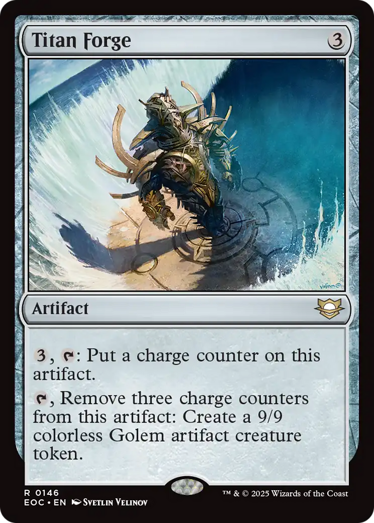 Titan Forge [Edge of Eternities Commander] | Cards and Coasters CA