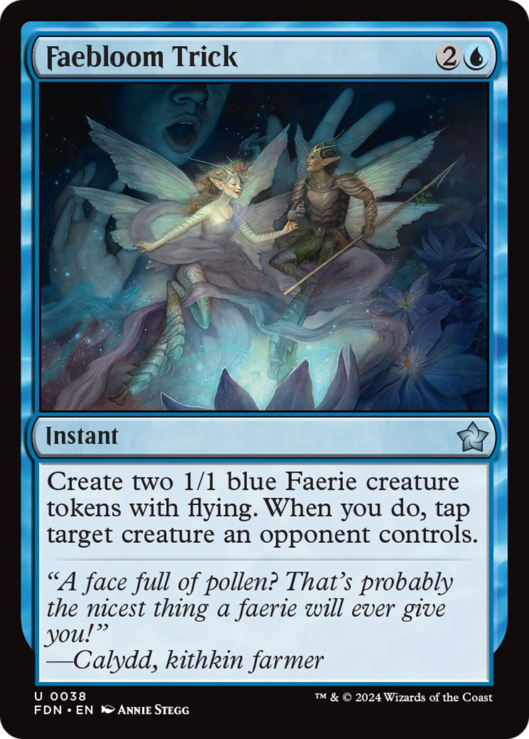 Faebloom Trick [Foundations] | Cards and Coasters CA