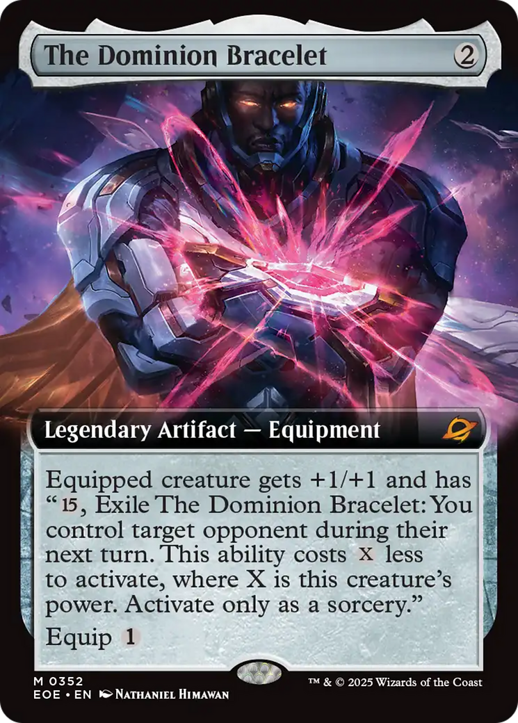 The Dominion Bracelet (Extended Art) [Edge of Eternities] | Cards and Coasters CA