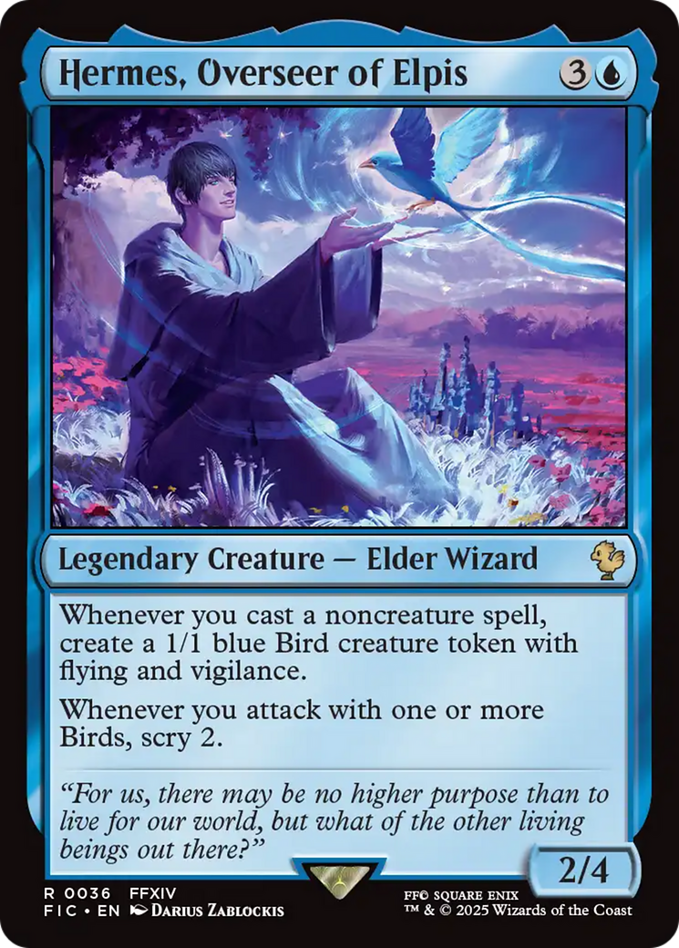 Hermes, Overseer of Elpis [FINAL FANTASY Commander] | Cards and Coasters CA