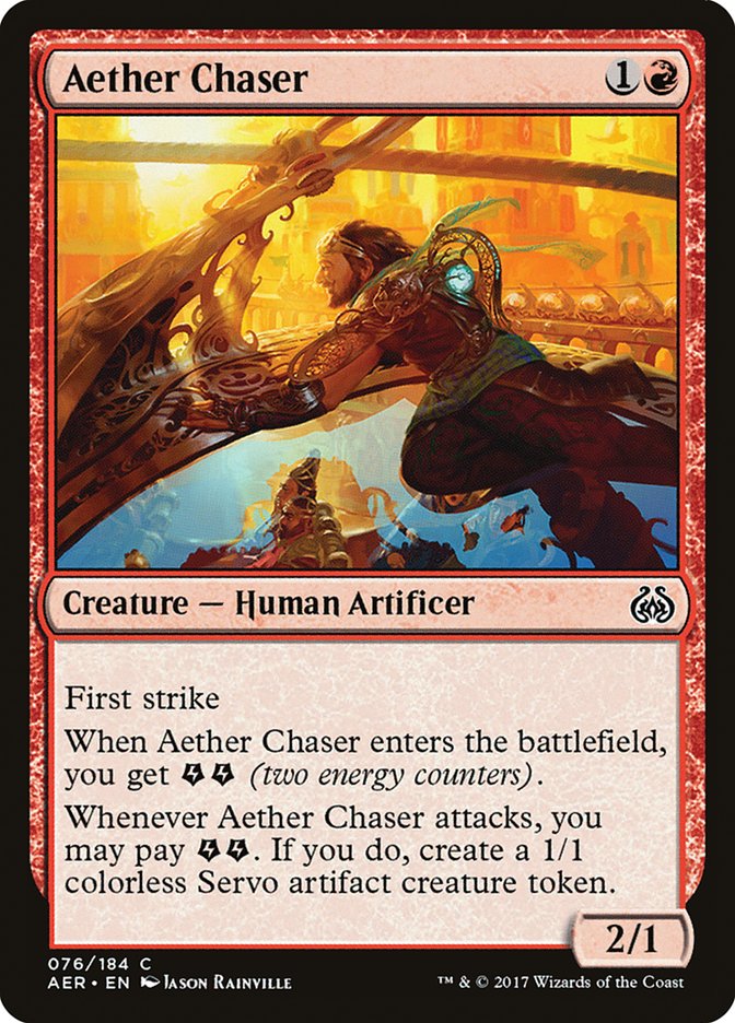 Aether Chaser [Aether Revolt] | Cards and Coasters CA
