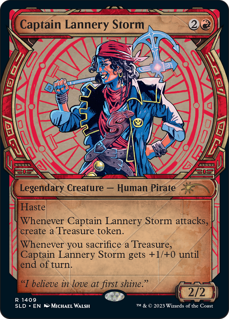 Captain Lannery Storm [Secret Lair Drop Series] | Cards and Coasters CA