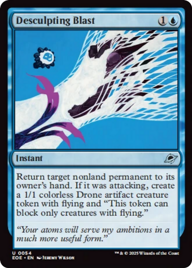 Desculpting Blast [Edge of Eternities] | Cards and Coasters CA