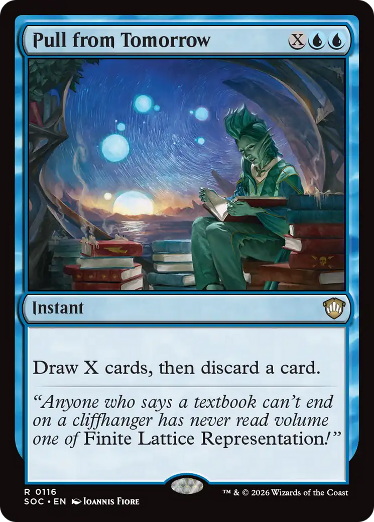 Pull from Tomorrow [Secrets of Strixhaven Commander] | Cards and Coasters CA