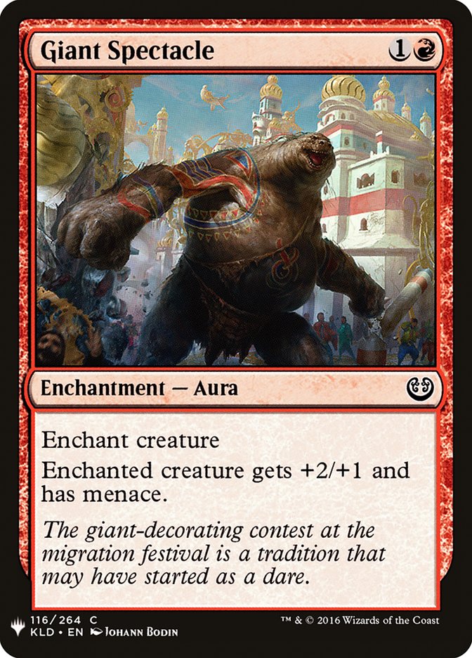 Giant Spectacle [Mystery Booster] | Cards and Coasters CA