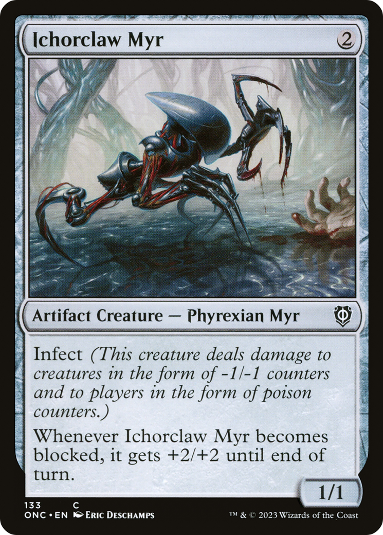 Ichorclaw Myr [Phyrexia: All Will Be One Commander] | Cards and Coasters CA