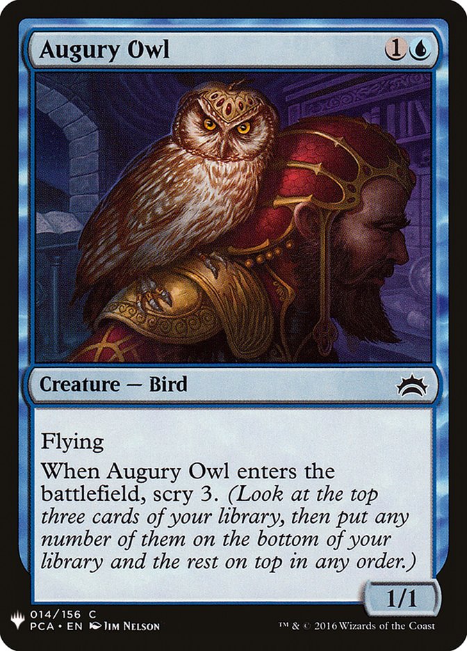 Augury Owl [Mystery Booster] | Cards and Coasters CA