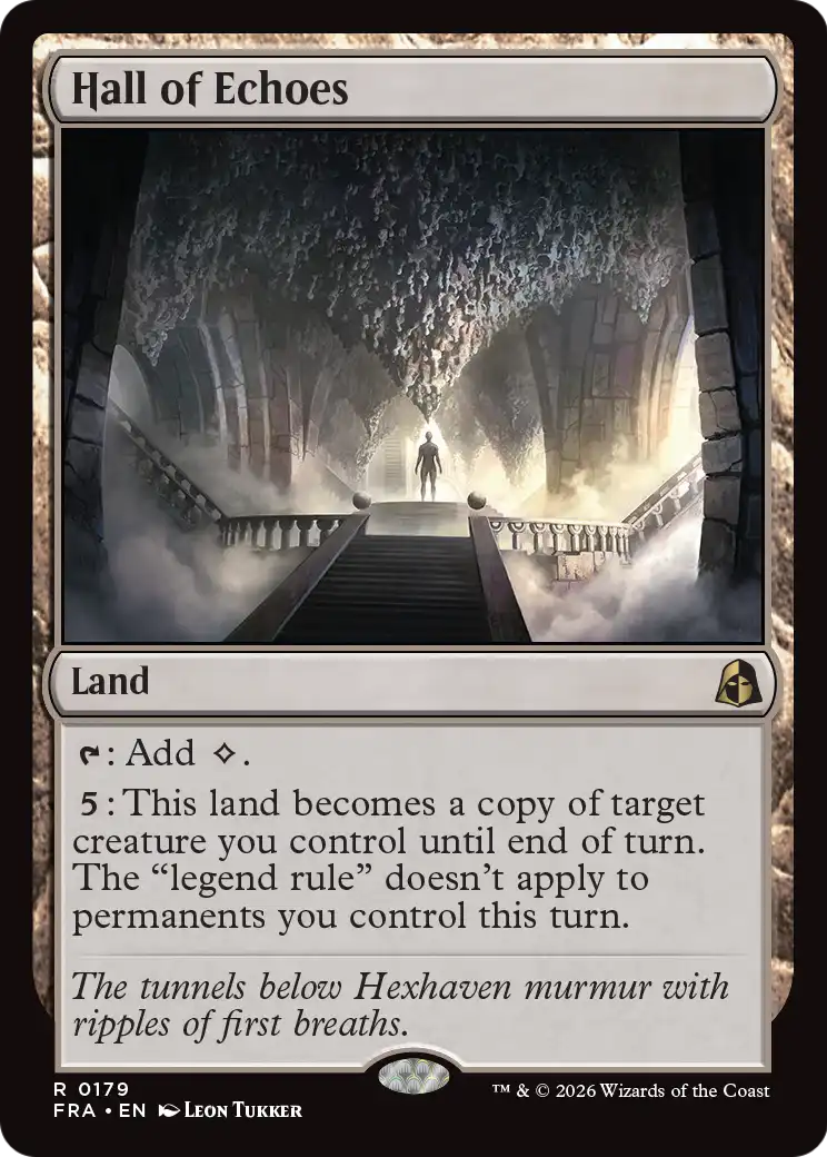 Hall of Echoes [Reality Fracture] | Cards and Coasters CA