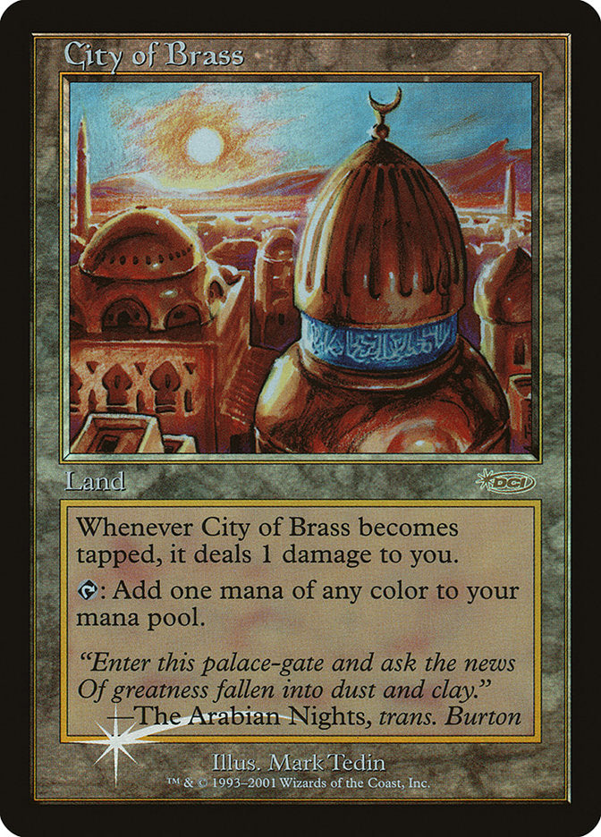 City of Brass [Junior Super Series] | Cards and Coasters CA