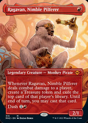 Ragavan, Nimble Pilferer (Borderless Alternate Art) [Modern Horizons 2] | Cards and Coasters CA