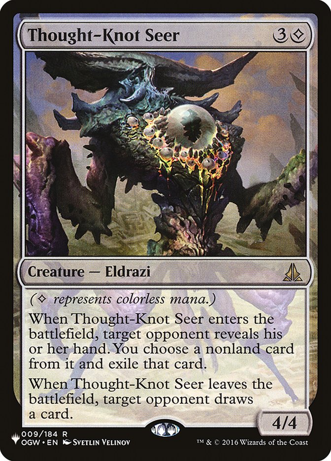 Thought-Knot Seer [The List] | Cards and Coasters CA