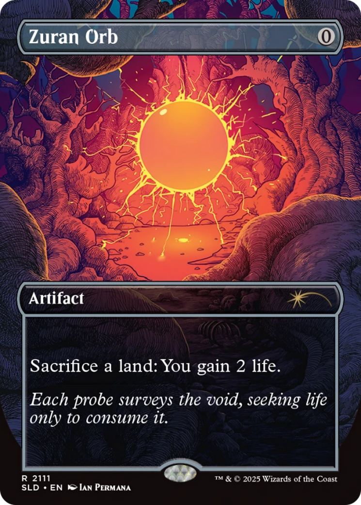 Zuran Orb (Galaxy Foil) [Secret Lair Drop Series] | Cards and Coasters CA