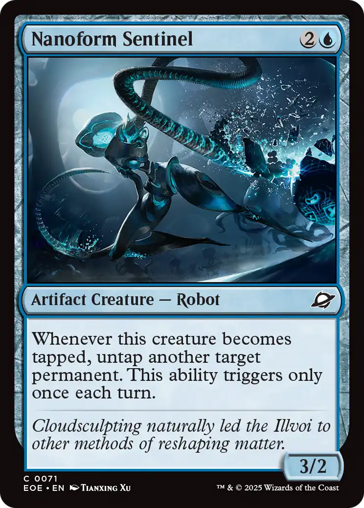 Nanoform Sentinel [Edge of Eternities] | Cards and Coasters CA