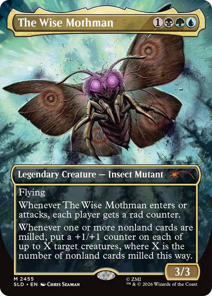 The Wise Mothman [Secret Lair Drop Series] | Cards and Coasters CA