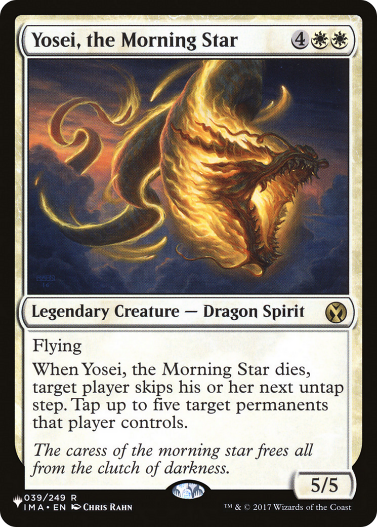 Yosei, the Morning Star [The List Reprints] | Cards and Coasters CA