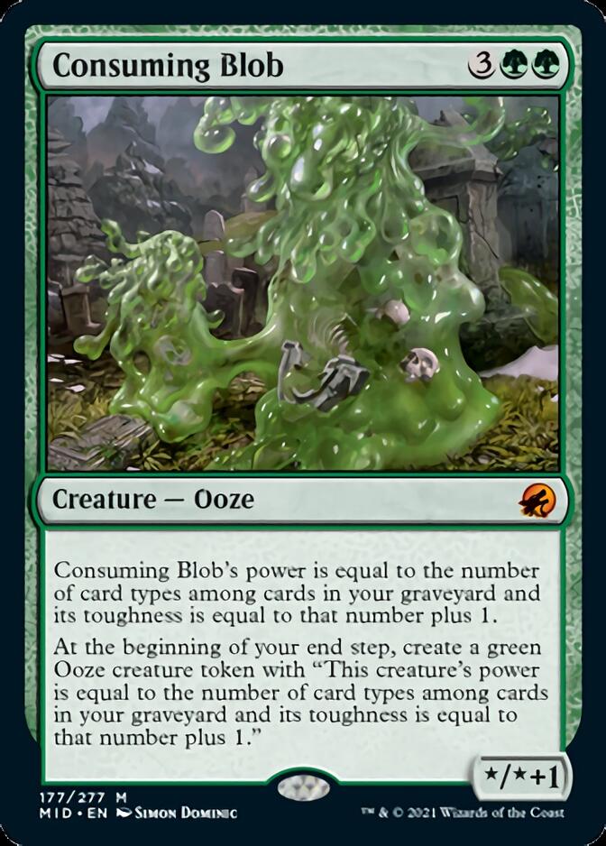 Consuming Blob [Innistrad: Midnight Hunt] | Cards and Coasters CA