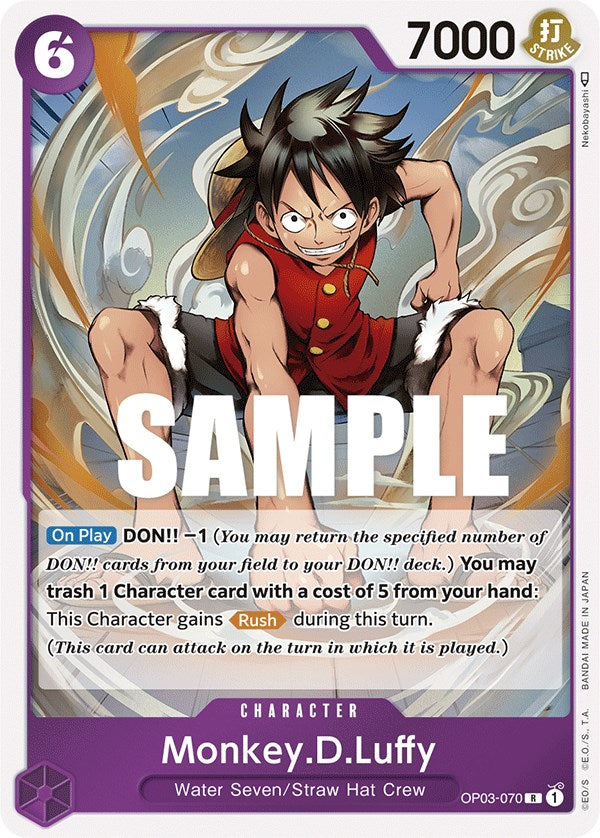 Monkey.D.Luffy [Pillars of Strength] | Cards and Coasters CA