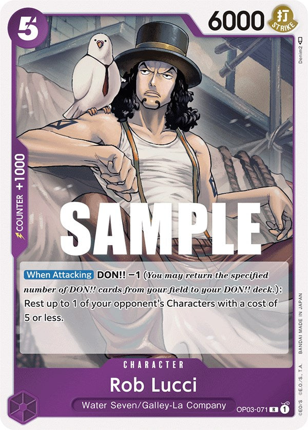 Rob Lucci [Pillars of Strength] | Cards and Coasters CA