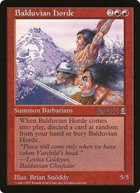 Balduvian Horde (Oversized) [Oversize Cards] | Cards and Coasters CA