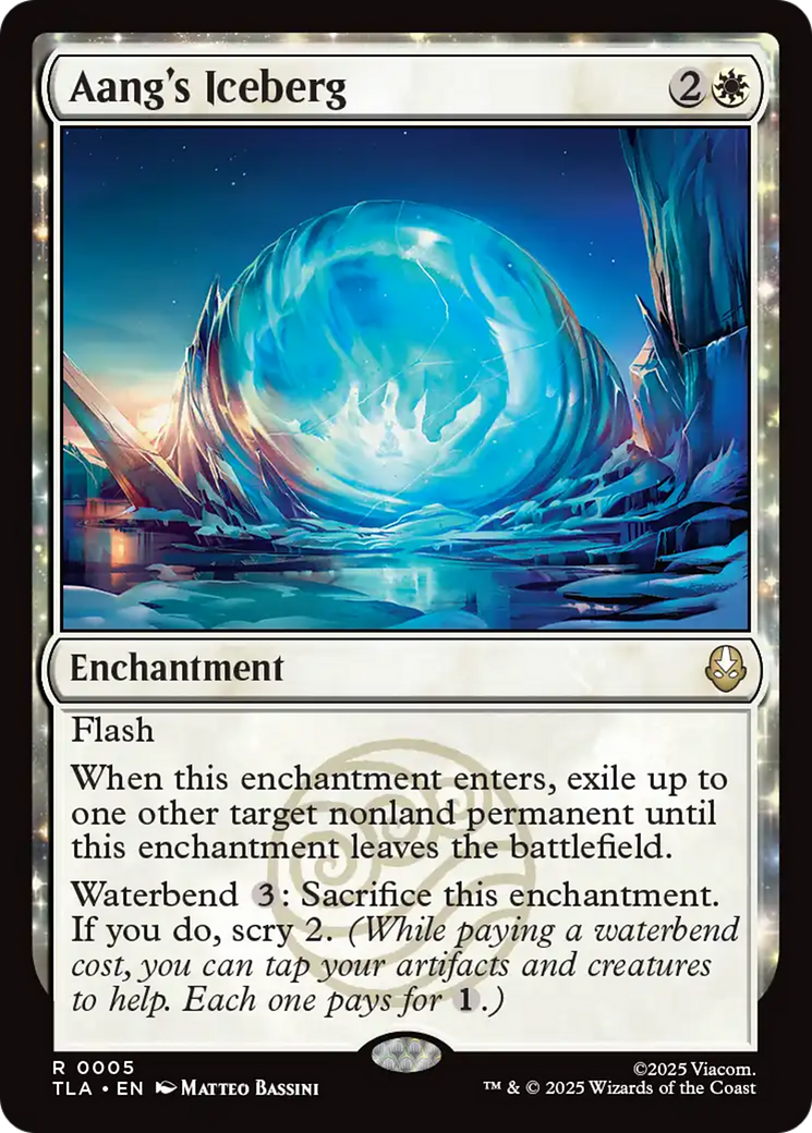 Aang's Iceberg [Avatar: The Last Airbender] | Cards and Coasters CA