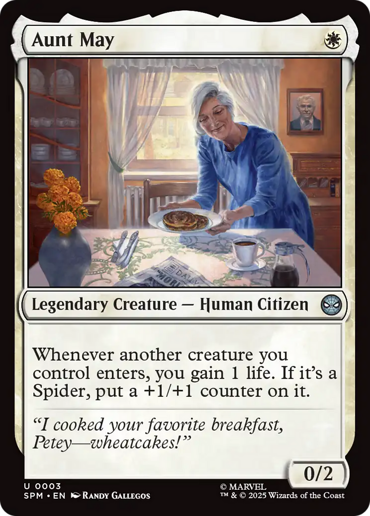 Aunt May [Marvel's Spider-Man] | Cards and Coasters CA