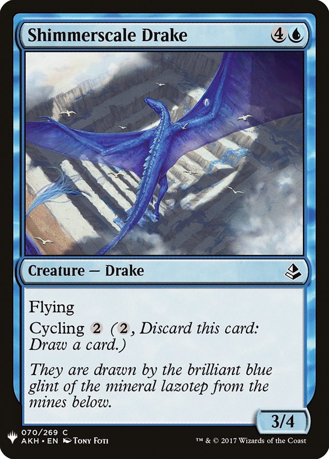 Shimmerscale Drake [Mystery Booster] | Cards and Coasters CA