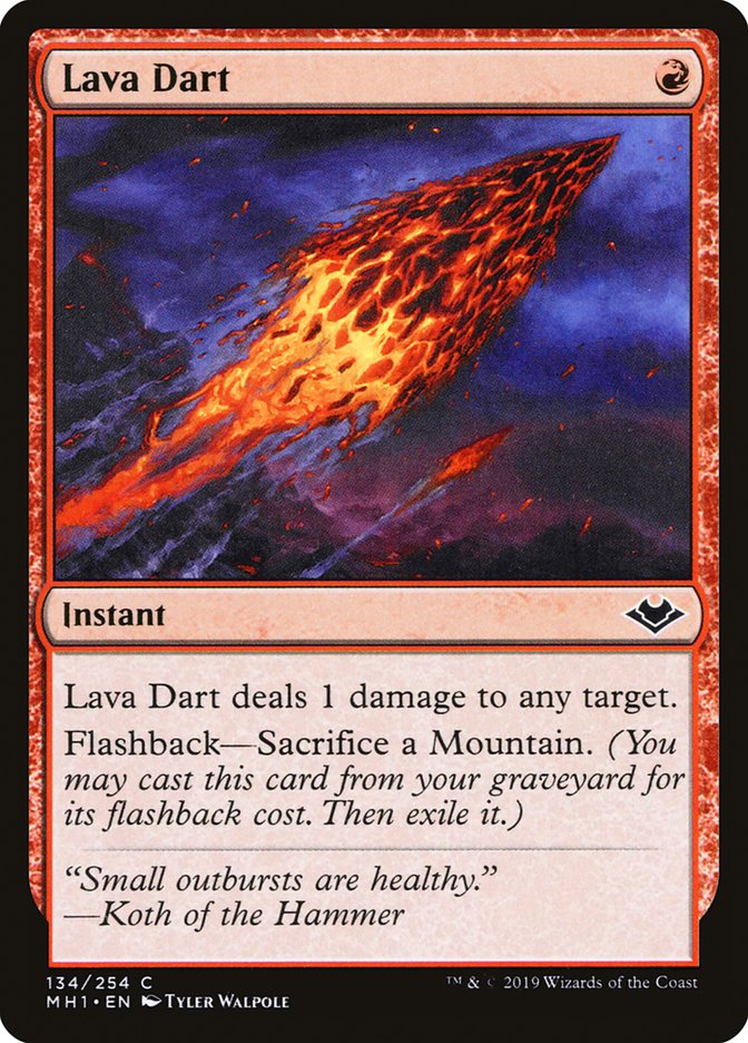 Lava Dart [Modern Horizons] | Cards and Coasters CA