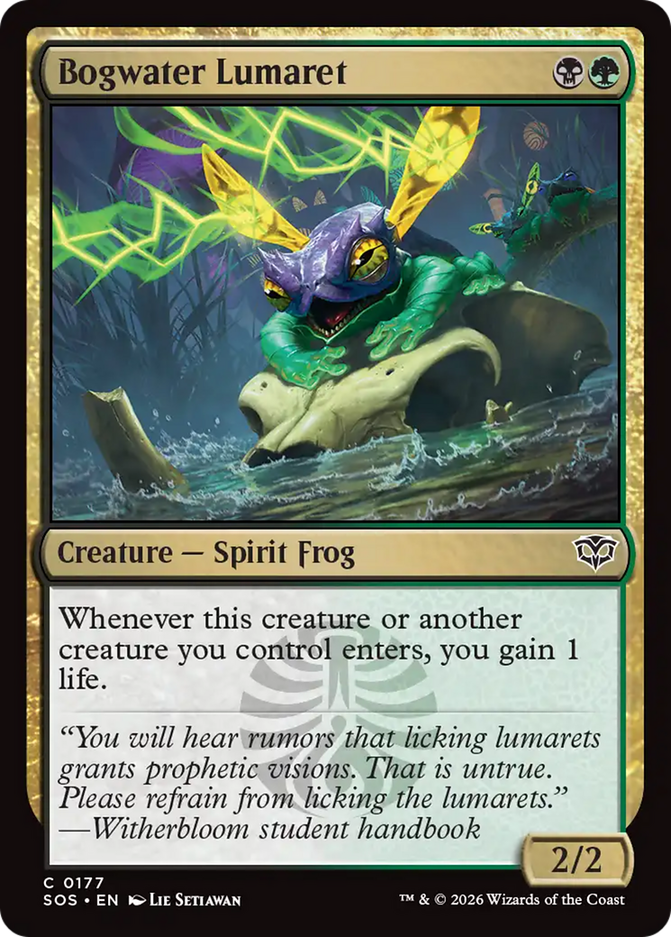 Bogwater Lumaret [Secrets of Strixhaven] | Cards and Coasters CA
