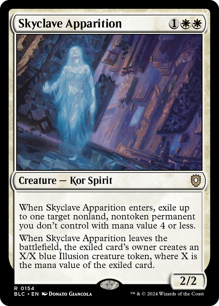 Skyclave Apparition [Bloomburrow Commander] | Cards and Coasters CA