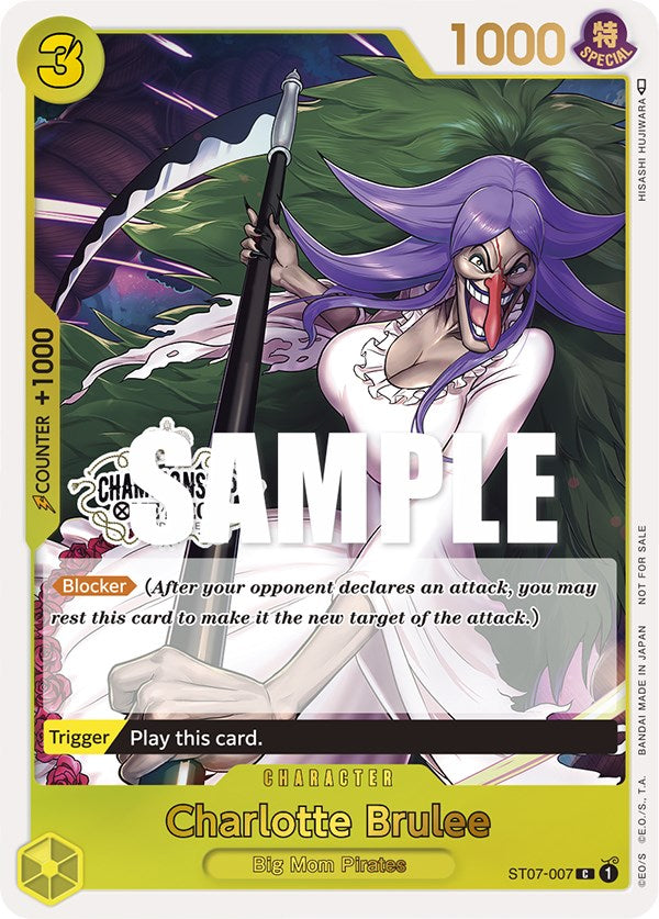 Charlotte Brulee (Store Championship Participation Pack) [One Piece Promotion Cards] | Cards and Coasters CA