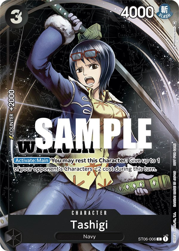 Tashigi (Tournament Pack Vol. 4) [Winner] [One Piece Promotion Cards] | Cards and Coasters CA