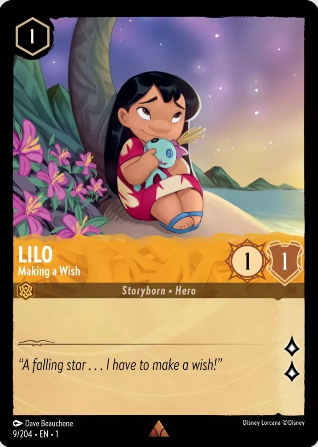 Lilo - Making a Wish (9/204) [The First Chapter] | Cards and Coasters CA