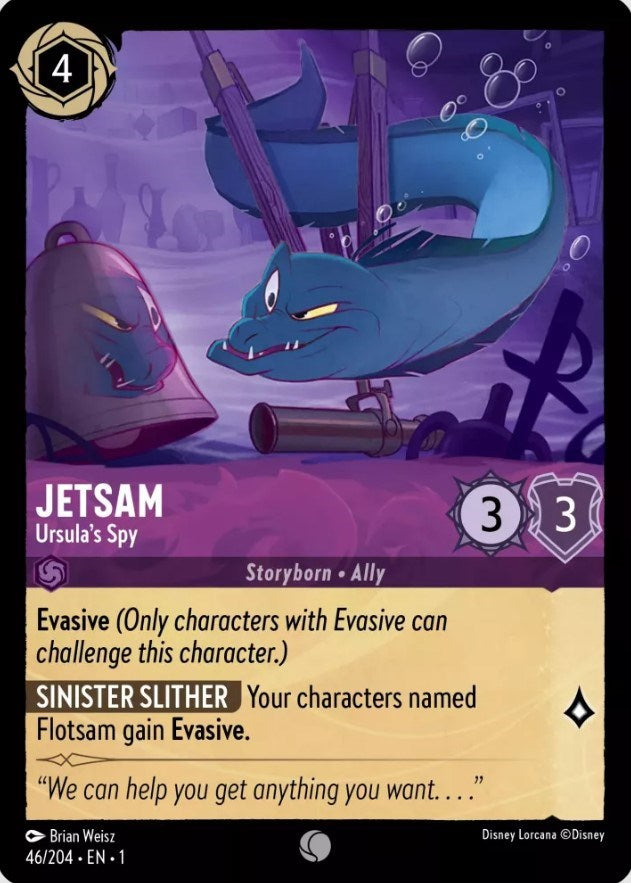 Jetsam - Ursula's Spy (46/204) [The First Chapter] | Cards and Coasters CA