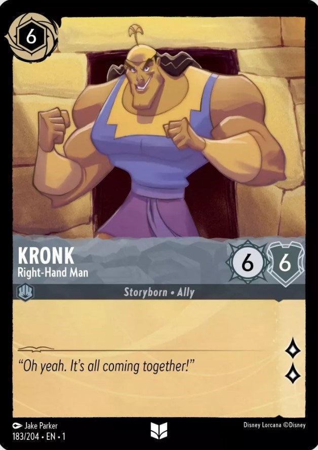 Kronk - Right-Hand Man (183/204) [The First Chapter] | Cards and Coasters CA