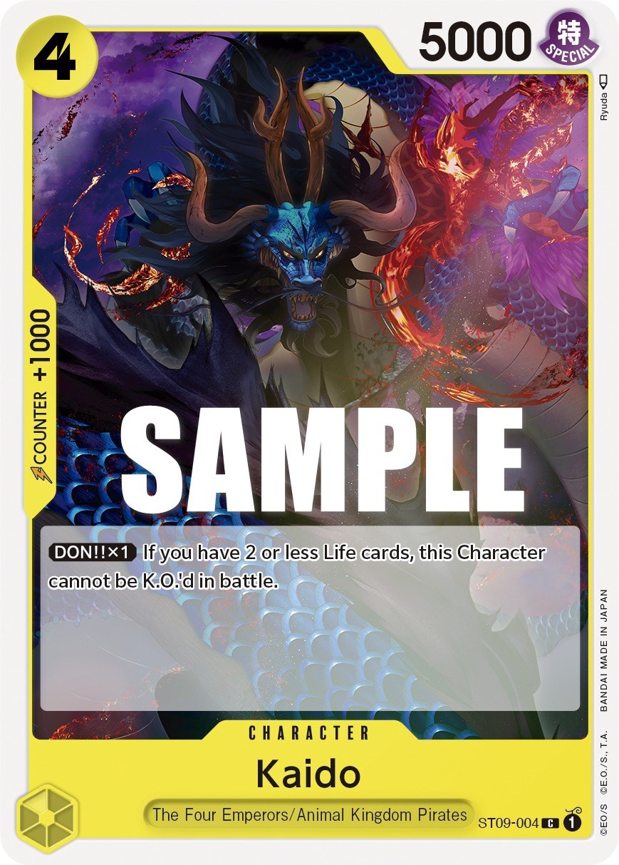Kaido [Starter Deck: Yamato] | Cards and Coasters CA