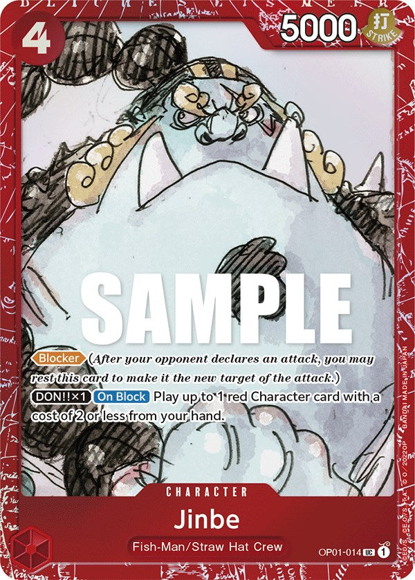 Jinbe [One Piece Film: Red] | Cards and Coasters CA