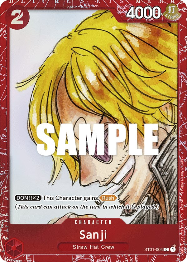 Sanji [One Piece Film: Red] | Cards and Coasters CA