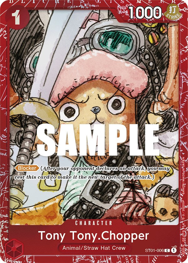 Tony Tony.Chopper [One Piece Film: Red] | Cards and Coasters CA