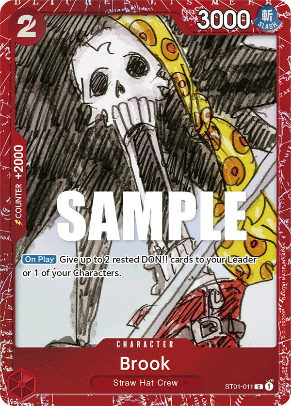 Brook [One Piece Film: Red] | Cards and Coasters CA