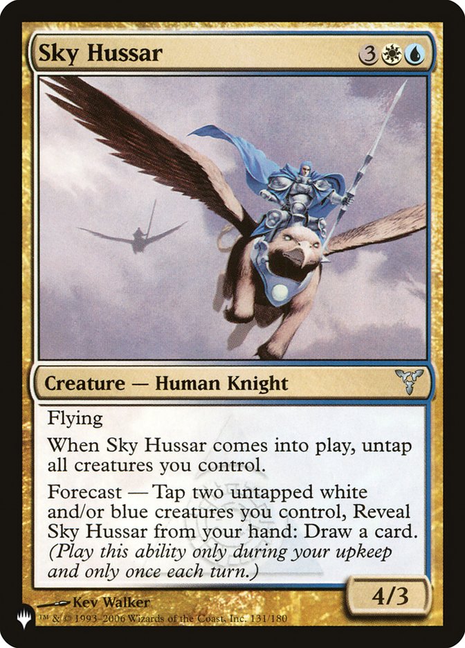Sky Hussar [The List] | Cards and Coasters CA