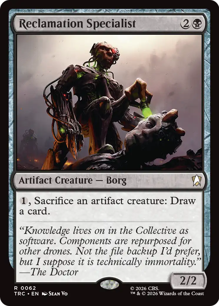Lt. Arex, Ever-Adapting (Surge Foil) [Star Trek Commander] | Cards and Coasters CA