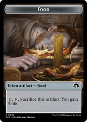 Phyrexian Germ // Food Double-Sided Token [Modern Horizons 3 Tokens] | Cards and Coasters CA